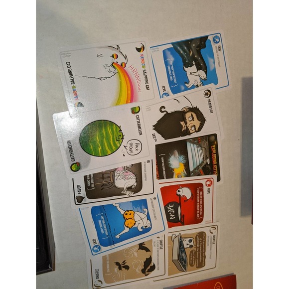 Exploding Kittens Original Edition Hilarious Games for Family Game Night Funny - Picture 2 of 6